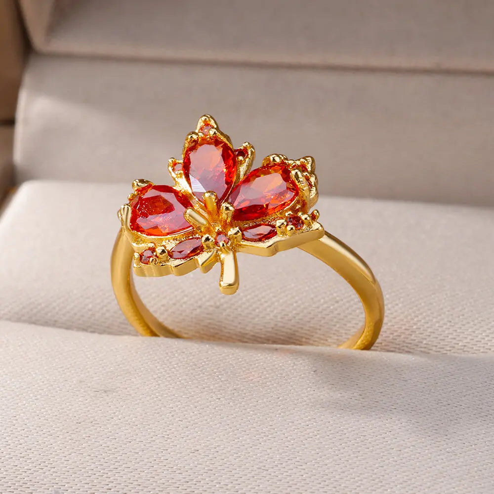 Ruby Maple Ring 
